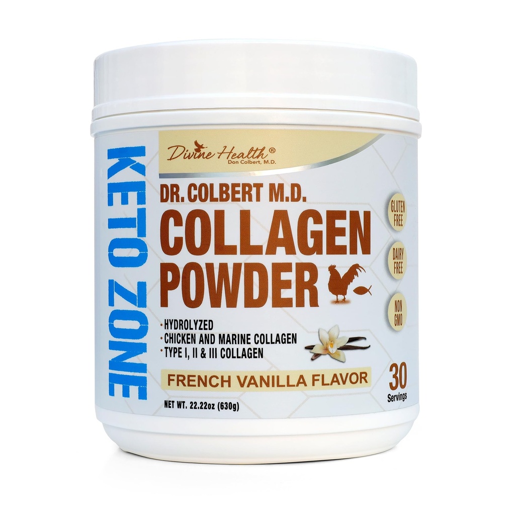 Dr. Colbert, MD Hydrolyzed Collagen Powder.