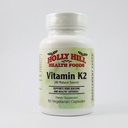 Holly Hill Health Foods, Vitamine K2, 60 Capsules végétariennes