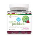 Youtheory Spore Probiotic - Vegan Gut & Digestive Support* - Contient Bacillus Coagulans - Sans lait, sans soja et sans gluten - 60 Gummes