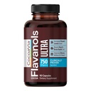 Supplément CocoaVia Memory+ Cerveau, Mémoire prouvée cliniquement et Booster Cerveau, Supplément à base de plantes, Sans sucre, Sans gluten, Vegan, 750 mg Cocoa Flavanols Capsules, 30 jours d'approvisionnement