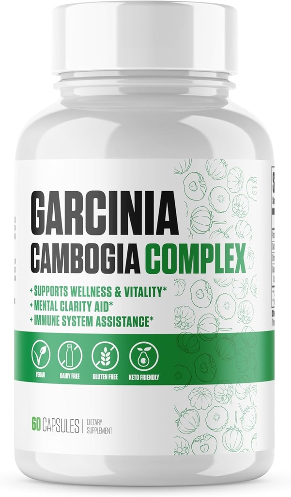 Garcinia Cambogia Extra Strength...1 Nouveau supplément Garcinia Cambogia Plus Chlorure de potassium, carbonate de calcium et acide aminé de chrome.