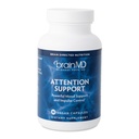 BRAINMD Dr Amen Support de l'attention - 90 capsules - Promotion de la concentration mentale et du contrôle des impulsions - Sans gluten - 30 portions
