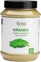 Bixa BOTANICAL Vasaka Poudre de feuille de l'Adhatoda vasaka , 1 Pound / 16 OZ , Supplément à base de plantes ayurvédiques pour réduire le pitta (chaud) supplémentaire du corps , sans gluten, non-OGM, traité à la vapeur, végétalien, 100% pur.