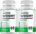 Zempoza Metabolism Capsules - Zempoza Naural Dietary Supplement, Zempoza Metabolism Support Capsules, Zempoza Pills, Zampoza, Zempoza Reviews (2 Packs - 120 Capsules)
