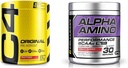 Cellucor C4 Poudre de pré-entraînement originale Punch de fruits - Vitamine C pour le soutien immunitaire et Alpha Amino EAA et BCAA Poudre.