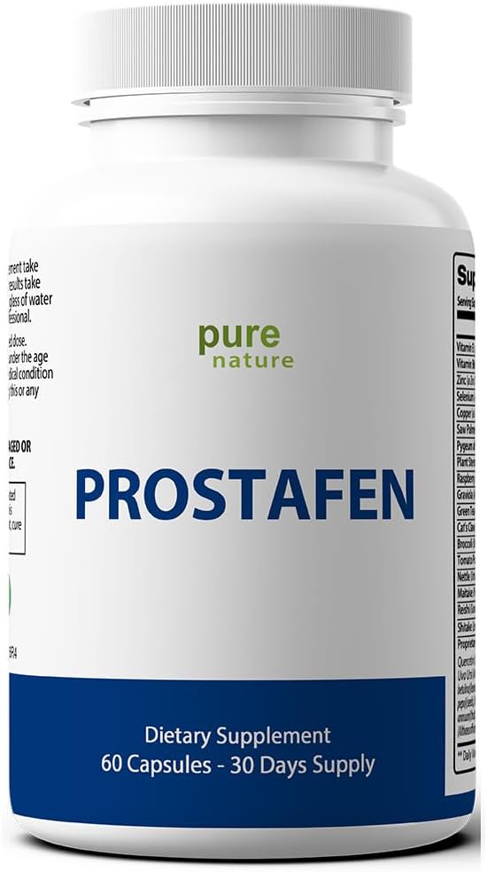 PureNature Prostafen Prostate Formule de soutien avec Saw Palmetto & Beta-Sitosterol