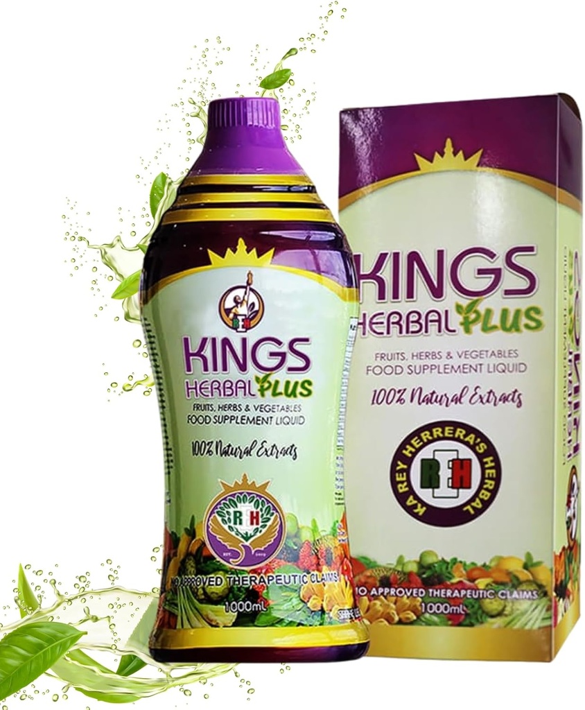 Supplément alimentaire 1000ml, Fruits, Herbes et Fusion végétale (1 bouteille)