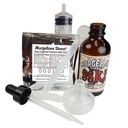 SSKI Iodine Potassium Iodide Solutions Kit de mélange comprend les outils nécessaires et le supplément alimentaire pré-mesure Iodide Potassium Cristaux. Ajouter l'eau distillée.