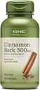 GNC Herbal Plus Cinnamon Bark Supplément 500mg, Herbe ayurvédique traditionnelle, 100 portions