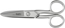 Klein Tools 2100-5 Ciseaux électriques, fabriqués aux États-Unis, Ciseaux compacts de 5,25 pouces pour la coupe de poids lourds et le travail à basse tension, multi-usages