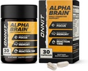 ONTIT Alpha Cerveau Nootropic Cerveau Supplément pour les hommes et les femmes, IGENTM non-OGM testés.