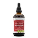 Secrets de la tribu - Iron Secret, formule riche en fer, mélange de suppléments à base de plantes gouttes sans alcool extrait liquide 4 Fl Oz