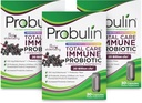 Probuline Total Care Immune = Prébiotiques + Probiotiques + Postbiotiques + Elderberry pour soutenir la santé immunitaire et gustative - 20 milliards CFU - 10 souches - 30 capsules véganes (paquet de 3)