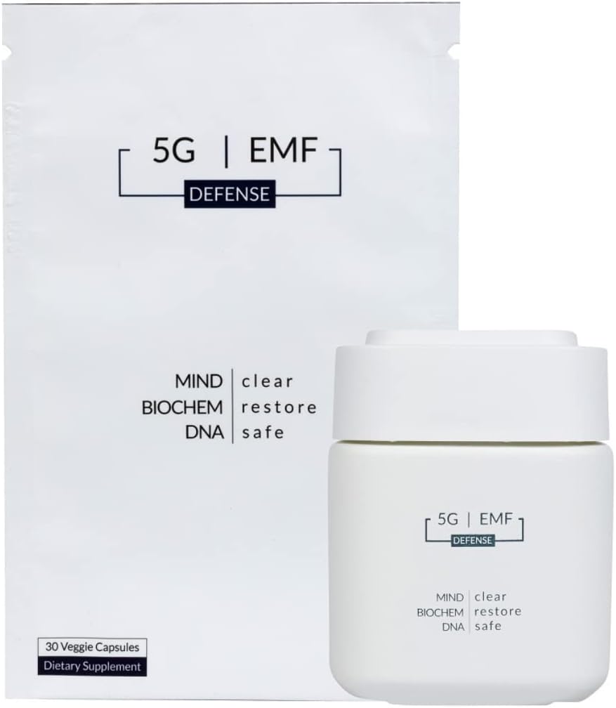 5G EMF Defense - Supplément diététique de désactivation endocrinienne - 30ct