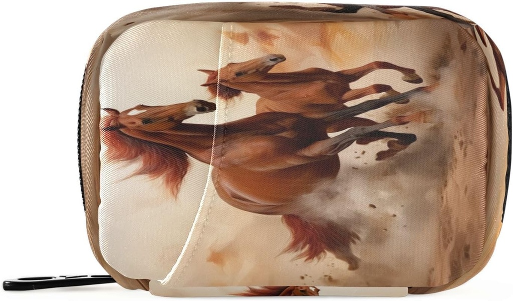 Cheval Pill Organizer Case Portable Weekly Daily Pill Case Bag Organizer with Zipper for Suppléments Medicine Travel Family Business