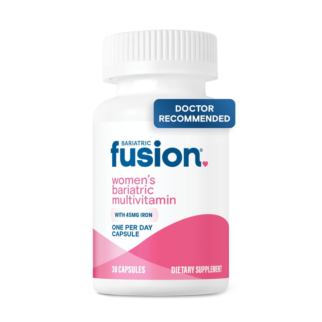 Fusion bariatrique une par jour Multivitamine bariatrique avec fer pour les femmes avec cheveux et ongles Mélange de vitamines