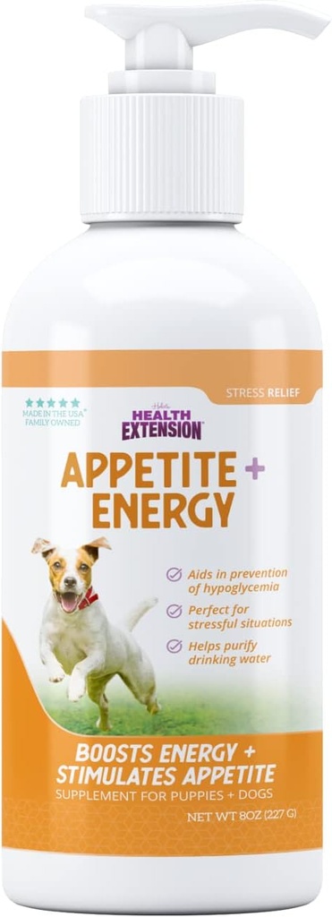 Supplément santé anti-stress pour chiens, 8 oz - Alimentation et énergie, prévient l'hypoglycémie, enrichi en vitamine B