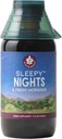 WishJarden Herbs Nuits et matins frais - All-Natural Herbal Sleep Aid Tecture, complément de sommeil biologique avec fleur de passion, houblon et écaille, soutient le sommeil profond et les cycles de sommeil sains, 4oz