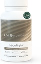EcoNutgenics MycoPhyto Complex: Supplément de champignons pour le soutien immunitaire intensif – 60 Capsules – Comprend la queue de dinde, Reishi, Cordyceps, Maitake & More – Énergie, Gut Health & Nootropic Brain Support