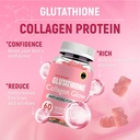 Glutathione Collagen Glow, Glutathione Collagen Glow Gummies, Collagen Gummies for Women Skin Care,Korean Collagen Gummies to Rejuvenate Your Skin (2PCS)