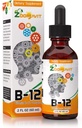 Vitamine B gouttes liquides complexes avec absorption rapide - Super B Vitamines complexes liquides B2, B3, B5, B6 et B12 - Boost énergétique naturel, foyer mental et système immunitaire sain