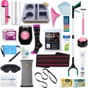 Ultimate Tummy Tuck Recovery Kit avec Scar Care Red Light Therapy Wrap - Fournitures Post-Op Premium et Doit avoir Essentiels pour Maman Makeover
