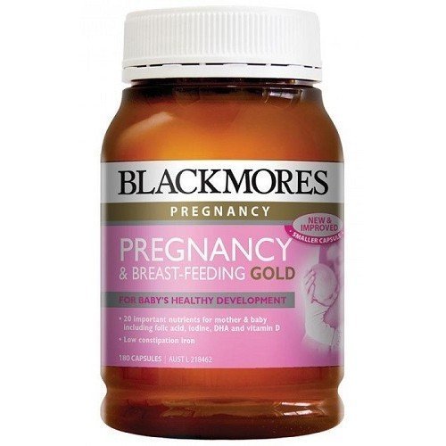 Blackmores Grossesse and Breast-Feeding GOLD Formula 180 capsules par Blackmores LTD