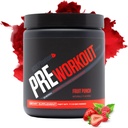 Sculpt Nation by V Shred PreWorkout - Poudre de pré-entraînement premium avec des acides aminés pour la performance ultime, l'endurance et le soutien énergétique, punch de fruits - 30 portions