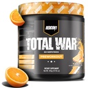 REDCON1 Pré-entraînement de guerre totale, Crush orange - Contient 320mg de caféine de thé vert, Juniper & Beta Alanine - Pré-travailler avec des acides aminés pour augmenter la pompe, l'énergie + Endurance (30servis)