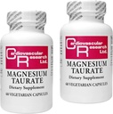 Recherche cardiovasculaire Taurat de magnésium - 125 mg Magnésium élémentaire -120 Nombre (60 X2)