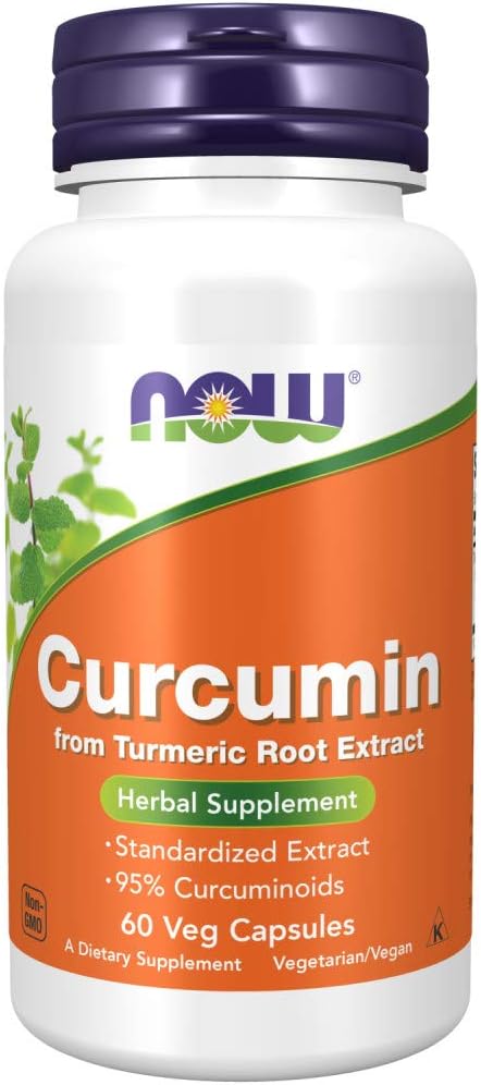 Now Foods, Curcumin Extract 95, 60 Veg Capsules