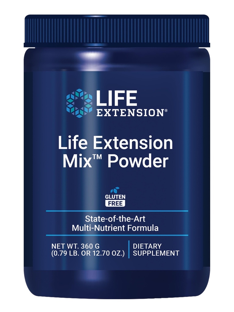 Mélange d'allongement de vieMC, haute puissance, vitamine avancée, formule minérale, fruit et légumes, vitamine B, C, D, E, magnésium, pour la santé du corps entier, vieillissement en santé, sans gluten, 12,70 oz