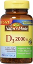 Nm Vit D 2000iu Taille 250ct Nature Fait Vitamine D 2000iu 250ct