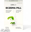 Loma Lux Eczema Pills – traitement de soulagement de l'eczéma naturel – Dermatologue développé – 7 minéraux clair et prévenir l'eczéma sévère scaling, rash, anti démangeaison visage corporel pour les adultes, les enfants, les tout-petits