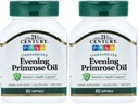 21st Century Soir Huile Primrose Softgels, 60 Compte (paquet de 2)