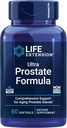 Life Extension Ultra Prostate Formula, Saw Palmetto pour les hommes, pygeum, racine de nervure piquante, lycopène, santé de la prostate, flux d'urine, PSA, non-OGM, sans gluten, 60 softgels