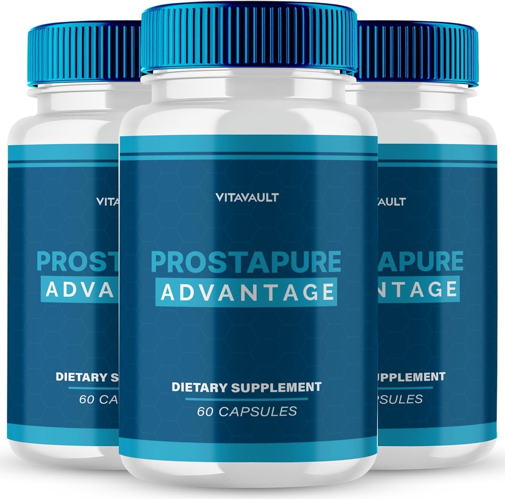 Prostapure Capsules, Prostapure Prostate Health Supplement Pills - Extra Strength, Prosta Pure Supports Prostate Heath All Natural Formula, Prostapure Capsules Reviews (3 Pack)