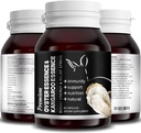 Essence d'huîtres et Essence de kangourou, Extrait d'huître, Supplément d'huître Peptides Capsules, Extrait d'huîtres - Pure, pour les hommes et les femmes – Supporte Energy & Imune Boost, 60 Capsules (1)