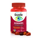 Vitamine Ocuvite et supplément minéral, Multivitamine Gummy pour Yeux, Zinc, Vitamine C & E, Lutéine et Zeaxanthin Suppléments pour le soutien de la vision pour les adultes, 60 Gummies
