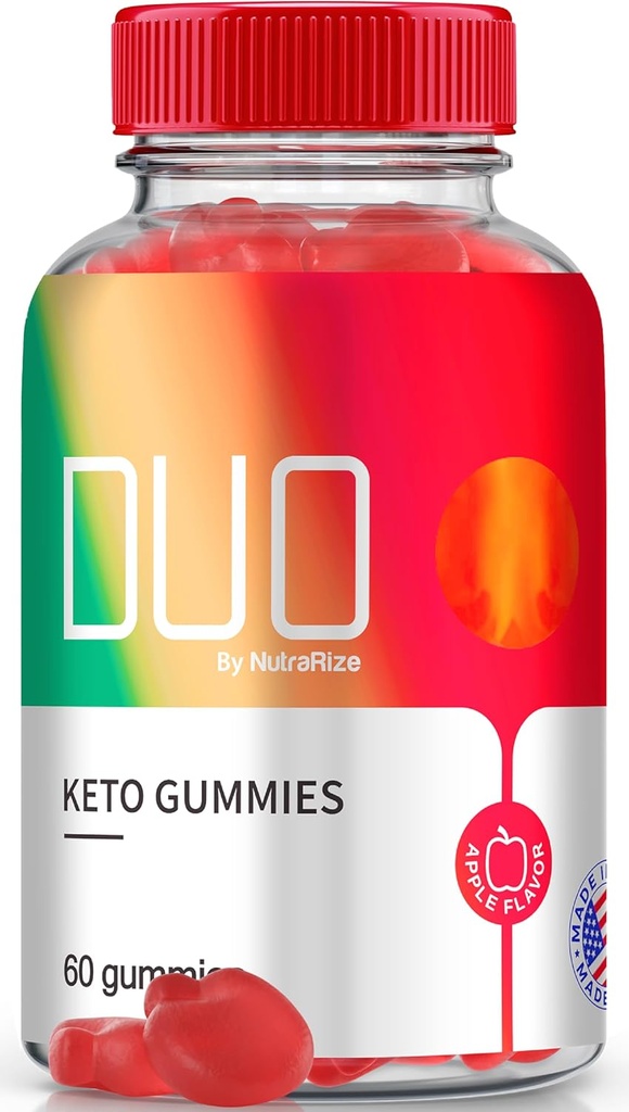 Duo Keto ACV Gummies, Official Duo Keto Gummies for Weight Loss, Apple Cider Vinegar Formula, All Natural Keto Plus ACV 2000mg, Keto + ACV Vitamin Gummy, DuoKeto Gomitas Review (60 Gummies)