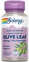 SOLARAY Potency garantie extrait de feuille d'olive double résistance, bouchon de vésicule (Btl-Plastique) 500mg