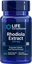 Extension de vie Extrait de Rhodiola, Supplément de Rhodiola rosea, extrait standardisé, favorise la performance physique et mentale, sans gluten, non-OGM, végétarien, 250 mg, 60 capsules