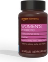 Éléments Amazones Un probiotique quotidien pour les femmes, soutien de la santé urinaire et vaginale, 50 milliards d'UFC (7 souches), mélange de Lactobaccilus et de Bifidobacteria, 30 capsules