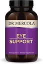 Dr Mercola Eye Support - Soutien à la santé des yeux et de la vision - avec la lutéine, la zéaxanthine, l'astaxanthine organique et le currant noir - sans OGM, sans gluten et sans soja - 90 capsules (90 portions)