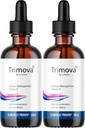 LIVORKA Trimova Metabolic Support gouttes liquides, formule avancée - Pack de 2 bouteilles (60 jours d'approvisionnement)