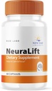 Neuralift Supplément, Neuralift Formule de soutien de la mémoire biologique, Neuralift pour réduire les effets négatifs du brouillard cérébral, Neuralift utilisé pour stimuler la mémoire, Neura Lift Reviews (60 capsules)