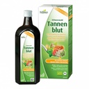 Hubner Tannenblut Préparation biologique à base de plantes, sirop de toux au miel, soutien à la gorge froide et à la gorge douloureuse, soulagement apaisant, supplément de vitamine C pour adultes et enfants de 4 ans et plus, sans casher et sans alcool, 250 ml