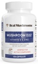 Véritables capsules de Zinc et de Vitamine D2 de champignons – avec extraits de champignons de Chaga et de Reishi biologiques – Vitamines pour le bien-être global – Vegan, non-OGM, sans gluten – 120 Count Complément de champignons