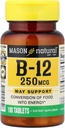 Vitamines Mason Mason B 12 250mcg Comprimés