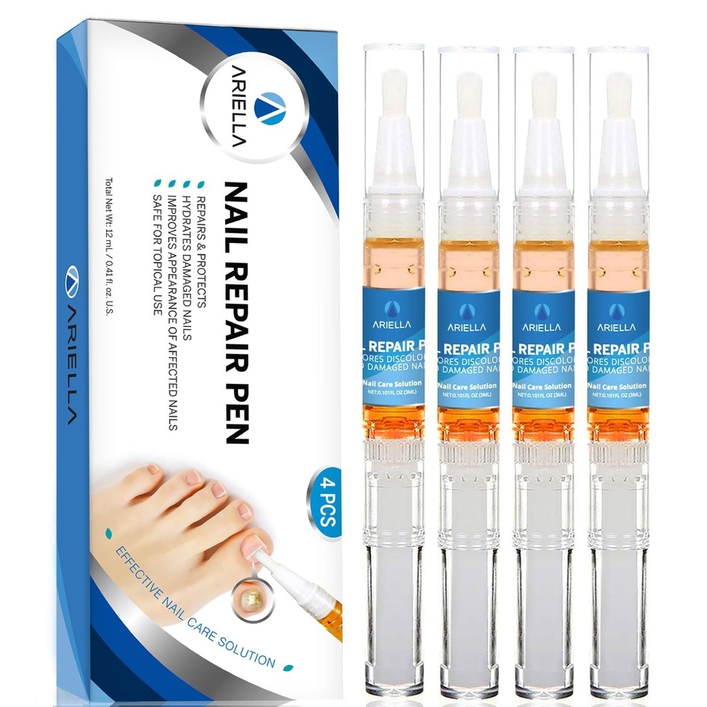 Soin des champignons des Toenail Extra Strength: Traitement des champignons des ongles pour les Toenail - Fungal Nail Repair Pen 4 Packs